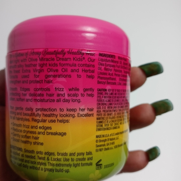 🏖 African Pride Smooth Edges Gel NWt - Picture 2 of 3